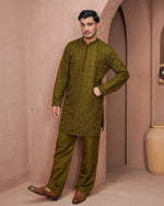 Dhani Prestige - Embroidered Kurta Trouser