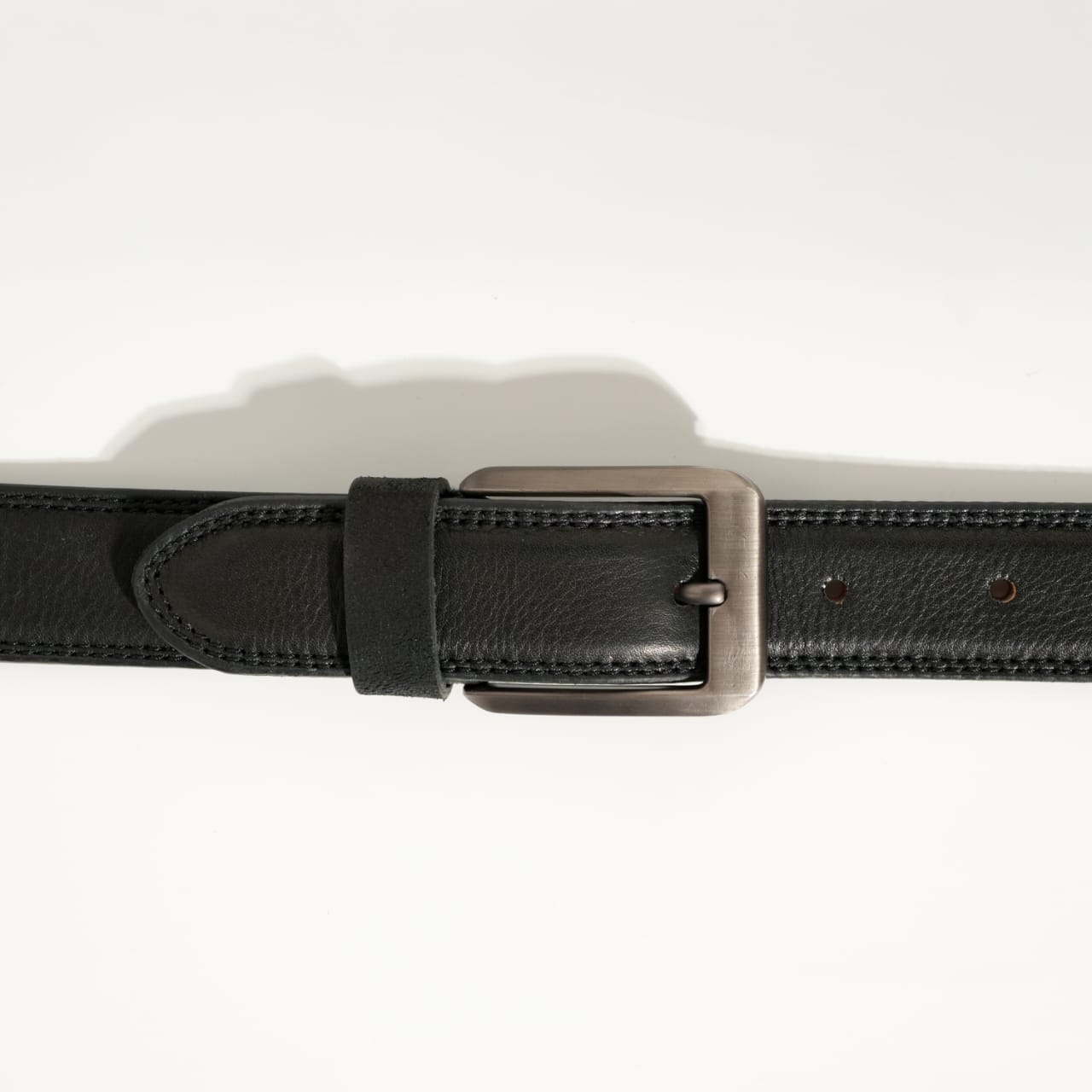 Black Formal Cow Leather Belt