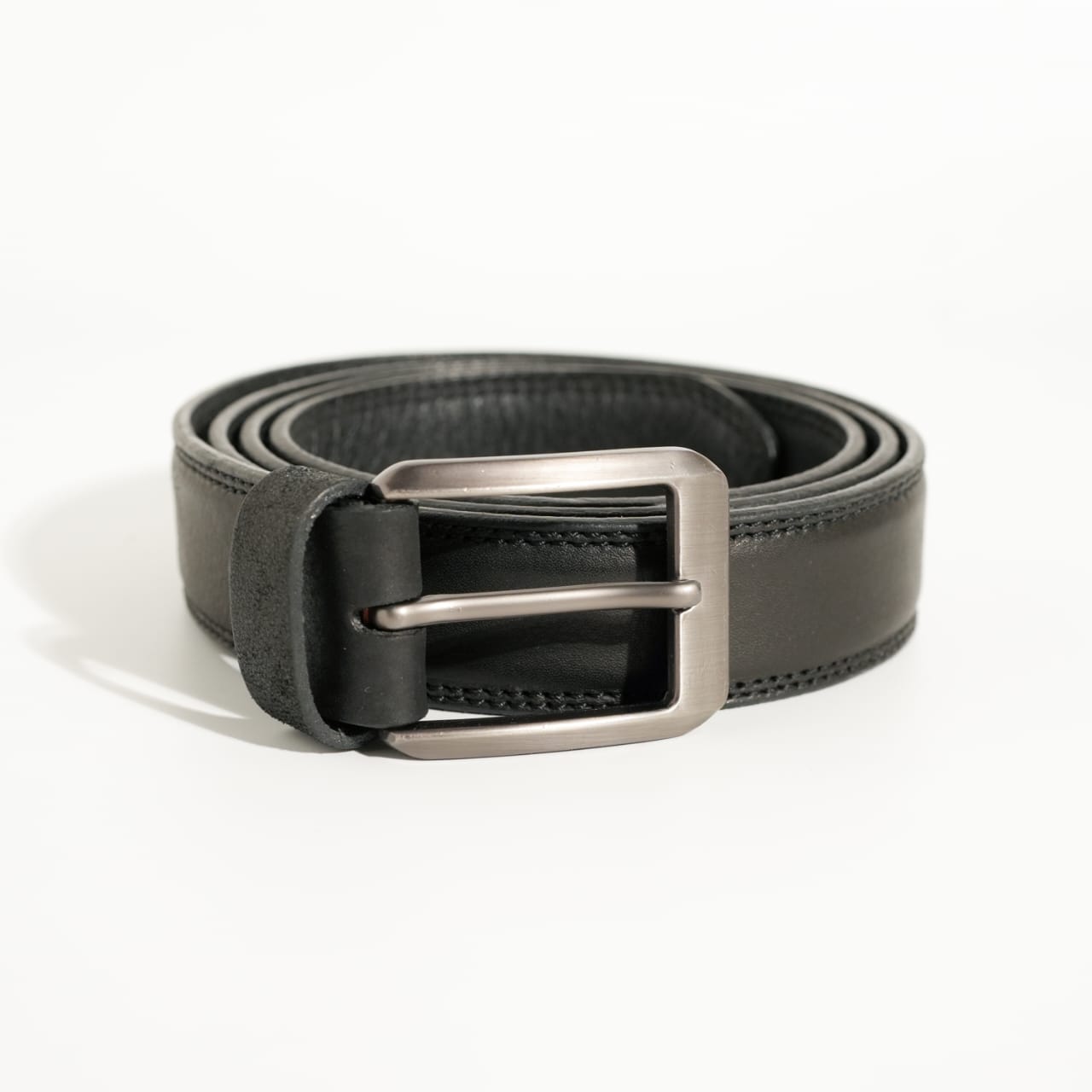 Black Formal Cow Leather Belt