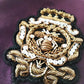 Embroidered Bee Burgundy K-Trouser - Snug