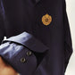 Embroidered Egyptian Cotton Blue Shirt - Snug