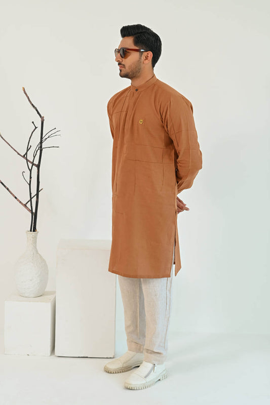 Light Rust Kurta Trouser