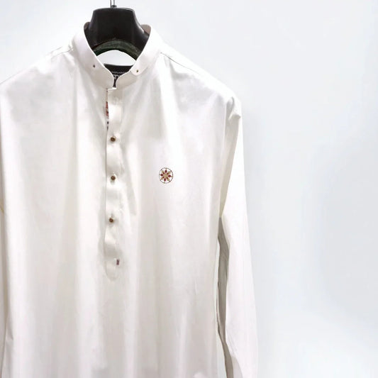 Kurta Shalwar with Blue Stripe Blazer. - Snug