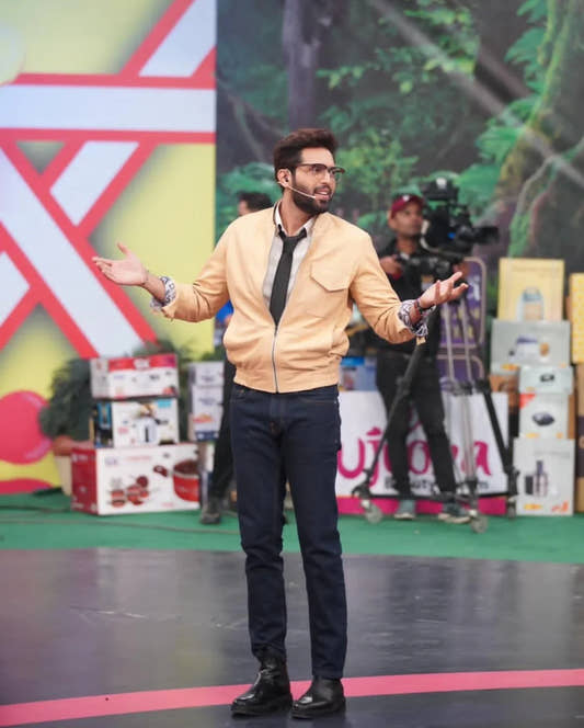 Beige Leather Jacket - Snug