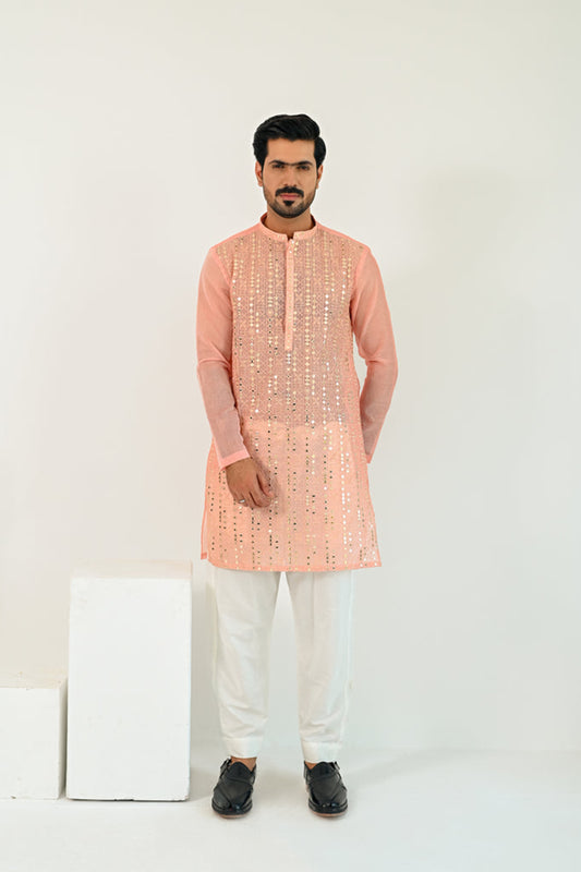 Sequins Kurta Trouser