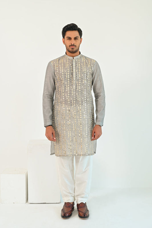 Sequins Kurta Trouser