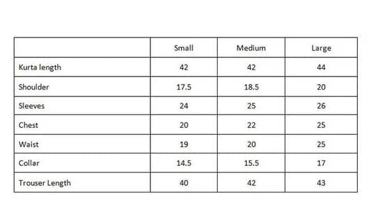 Black Kameez Shalwar - Snug