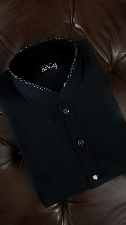 Jet black Kurta Trouser / Shalwar