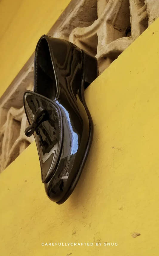 Patent Cow Leather Pumps By Snug - Snug