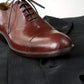 Shaded Brown Cap-Toe Formal Shoe By Snug - Snug