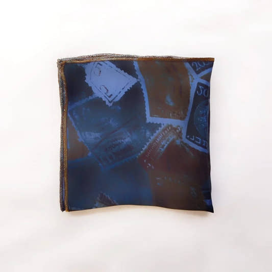 Digitally Printed Silk Pocket Square By Snug - Snug