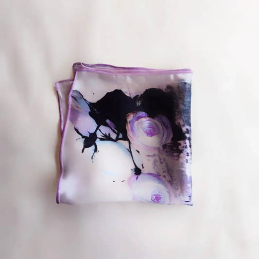 Digitally Printed Silk Pocket Square By Snug - Snug