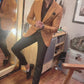 Linen Rust Blazer - Snug