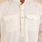 Linen Double Pocket Kurta with Loose Trouser.