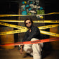 Black Linen Drop Shoulder Kurta Shalwar Set Inspired by Fahad Mustafa