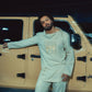Beige Linen Kurta Trouser for Men – Turtle Neck Loose Fit | Fahad Mustafa Style