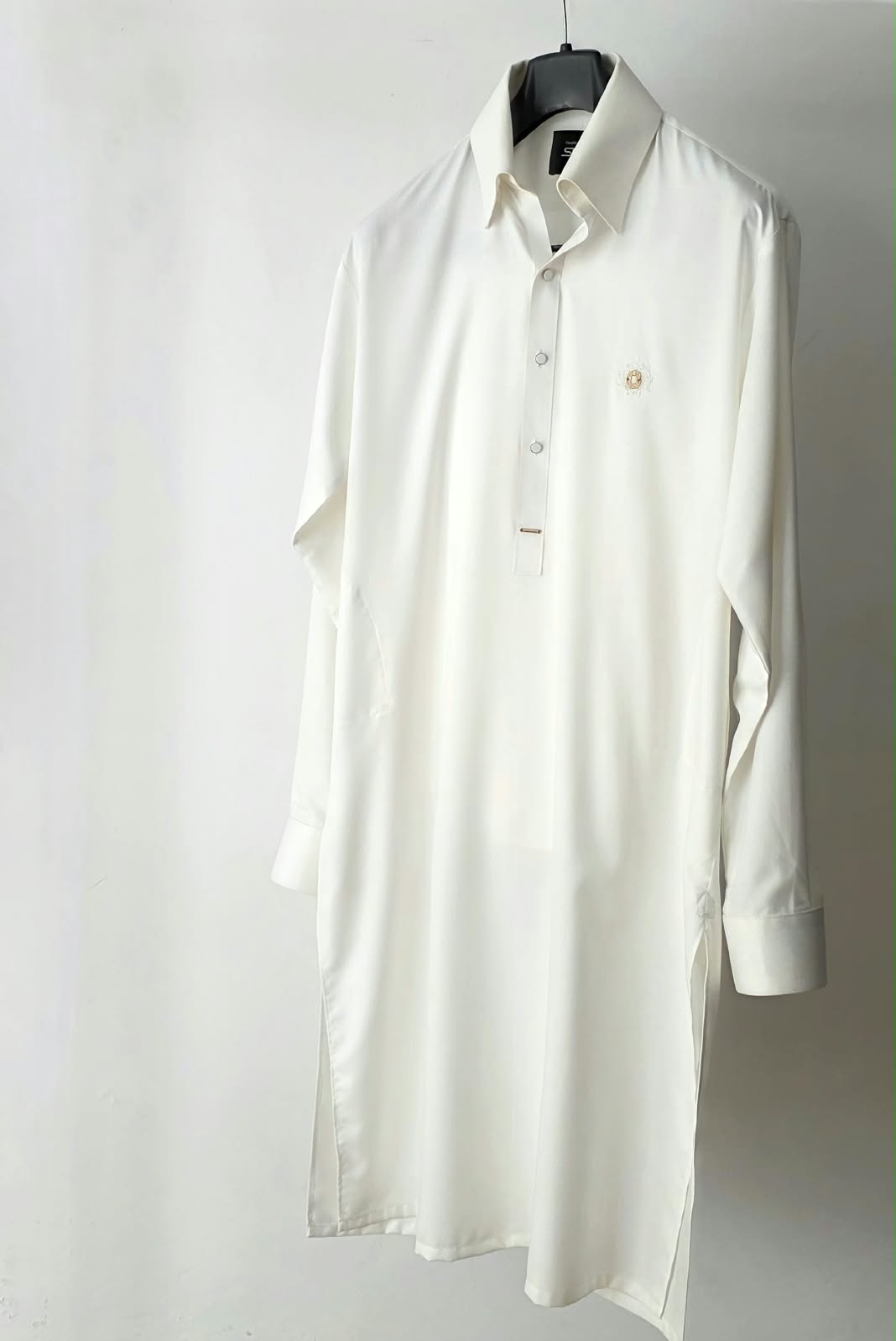 Snug Kameez Shalwar in Rich Self Wash & Wear | Cooper Collar