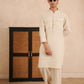 Linen Double Pocket Kurta with Loose Trouser.