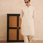 Linen Double Pocket Kurta with Loose Trouser.