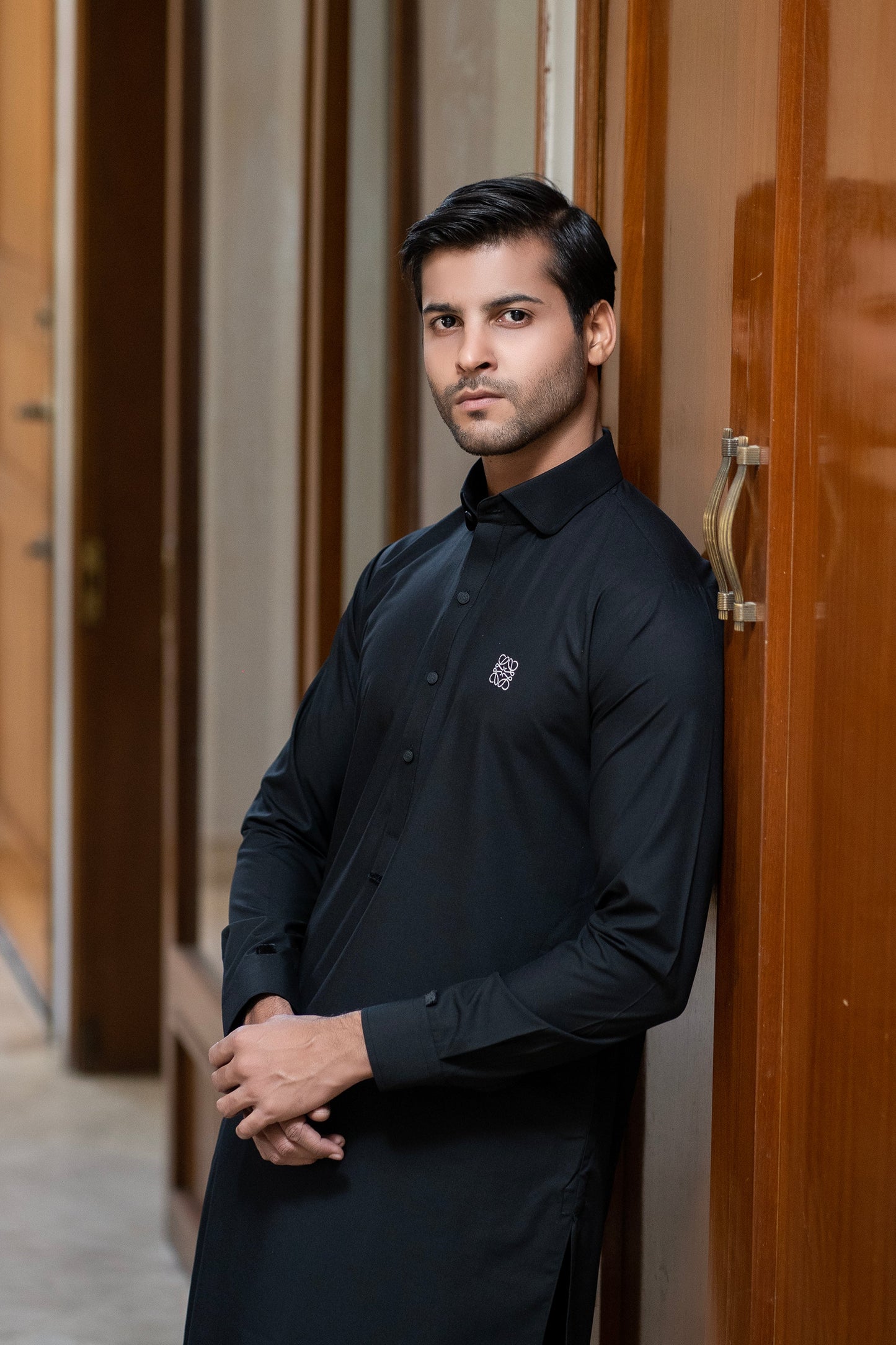 Premium Black Kurta Shalwar