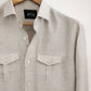 Linen Double Pocket Shirt