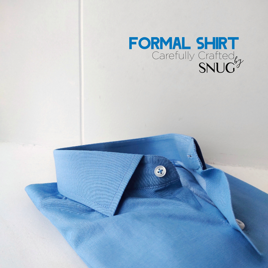 True Blue Formal Shirt