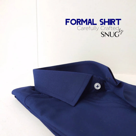 Persian Blue Formal Shirt - Snug