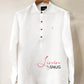 Irish Linen Shirt-Kurti With 'S' Logo - Snug