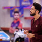 Maroon kurta and trouser with chest motif - Snug