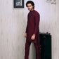 Maroon Linen Cotton by Snug