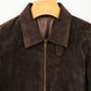 Brown Suede Leather Jacket