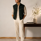 Zipper Suede Leather Waistcoat for Men – Premium Look | Snug