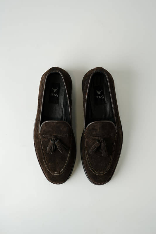 Suede Loafers