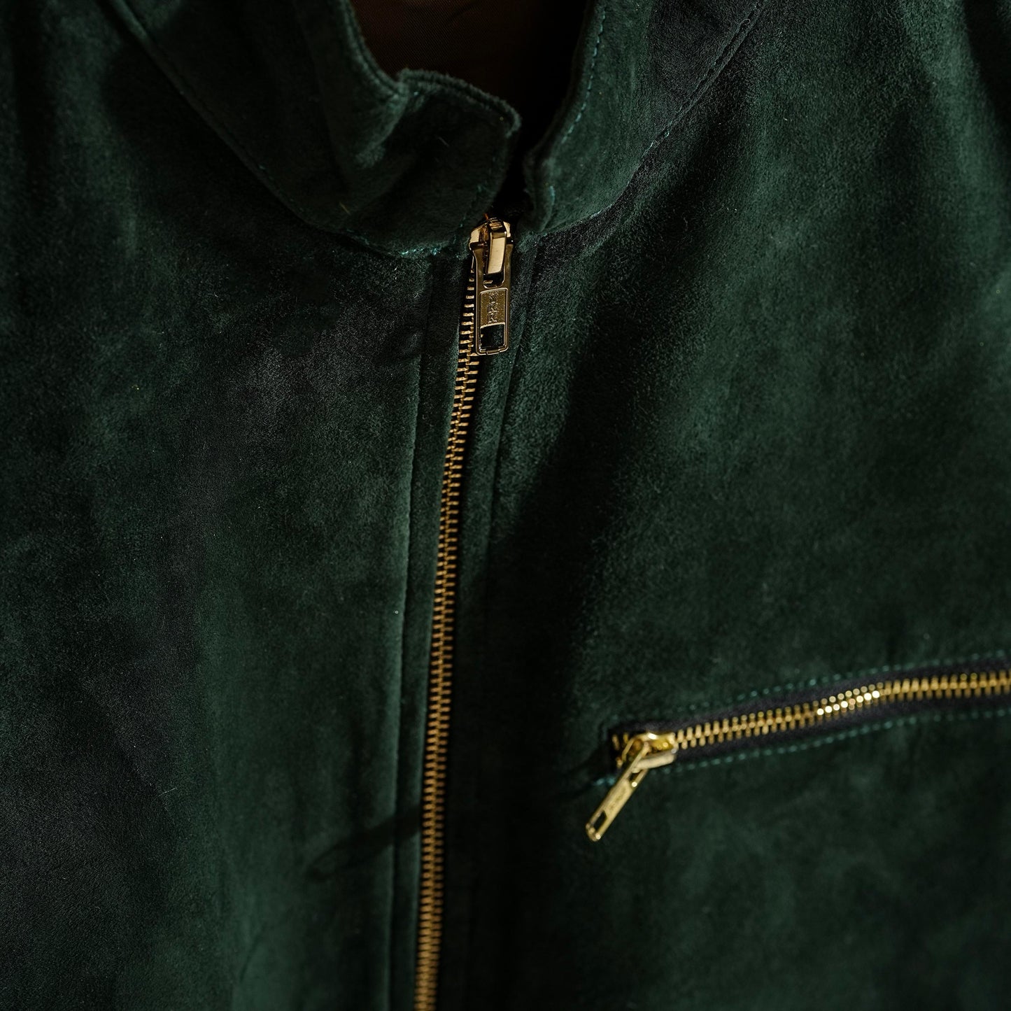 Zipper Suede Leather Waistcoat for Men – Premium Look | Snug