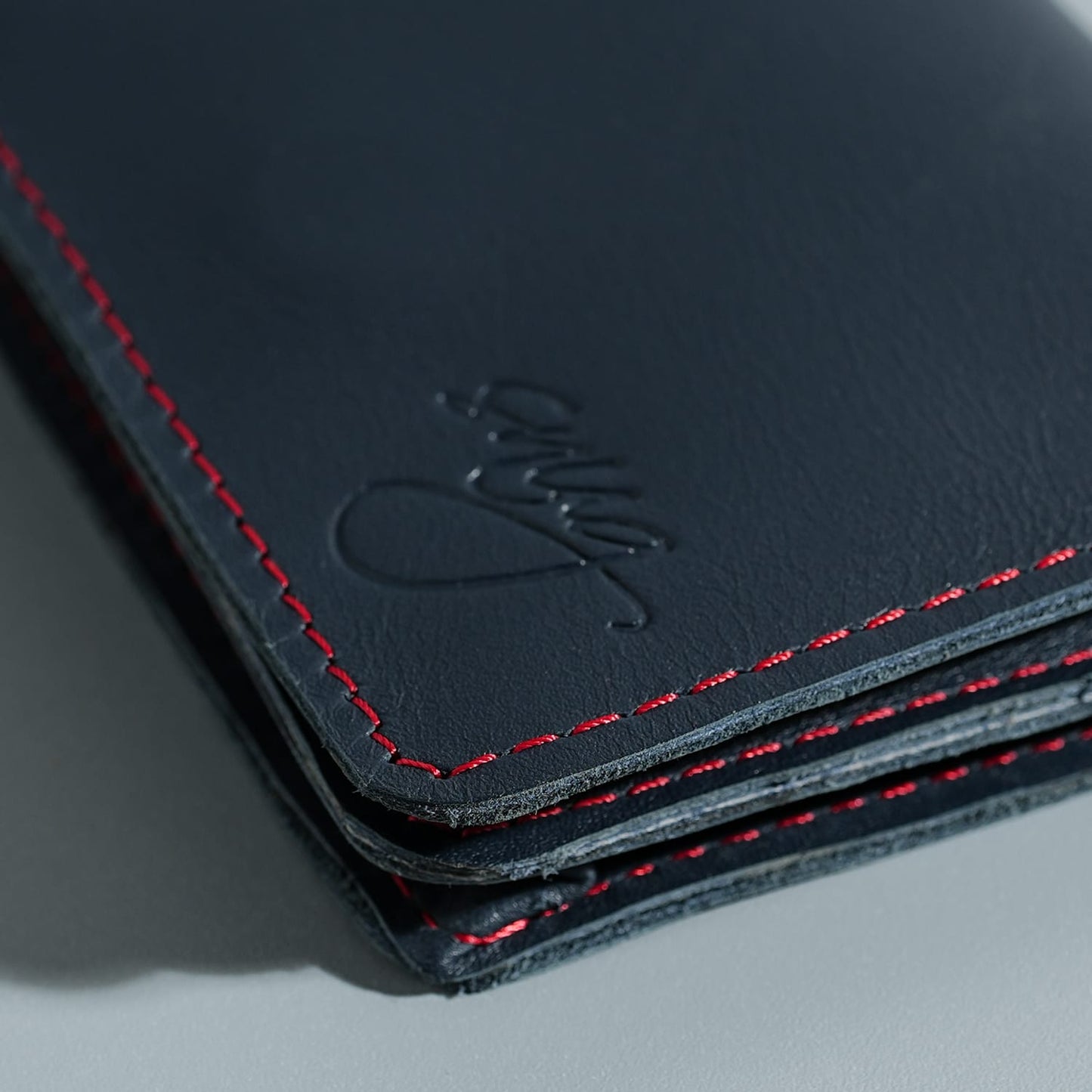 Smart Mid Night Blue Cow Leather Wallet