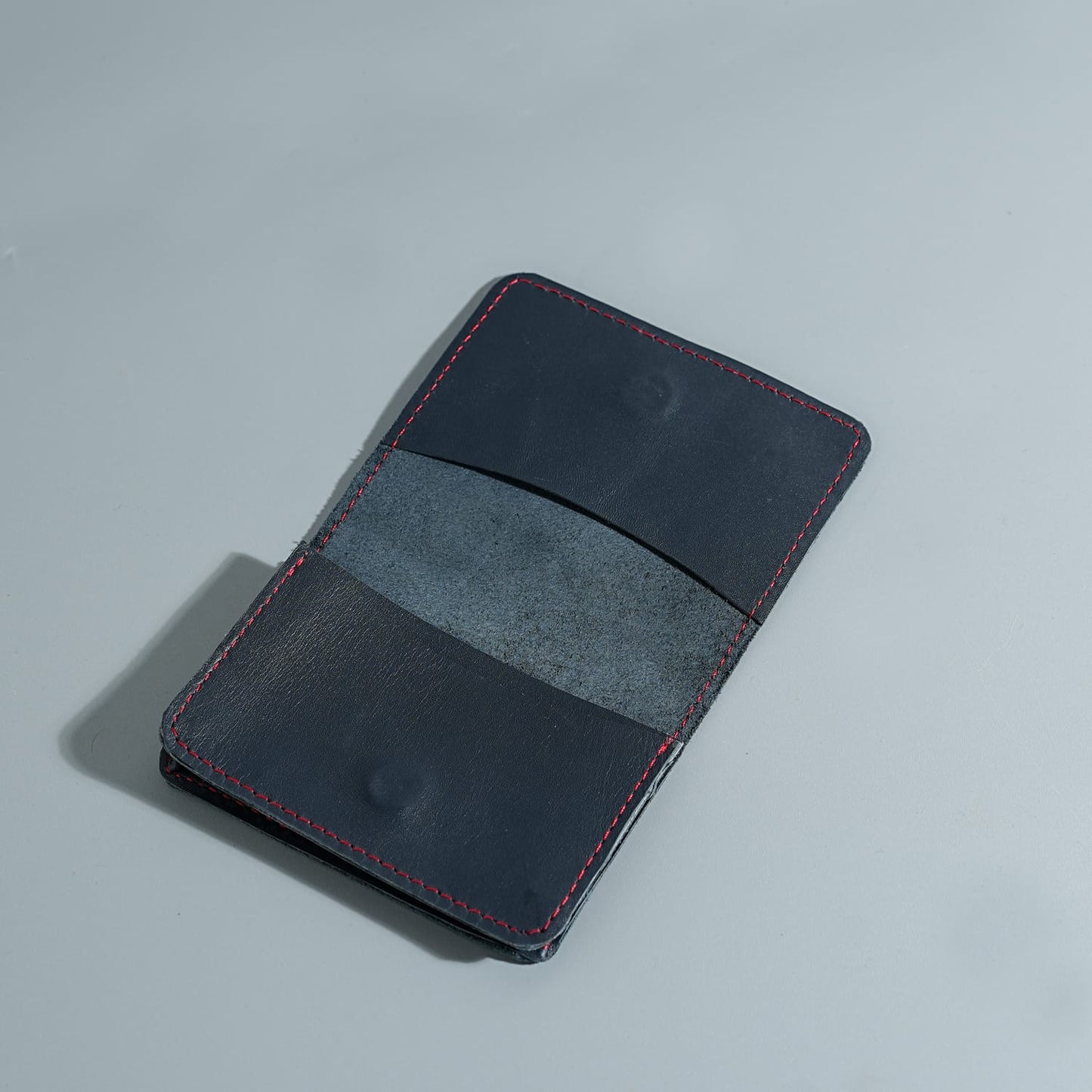 Smart Mid Night Blue Cow Leather Wallet