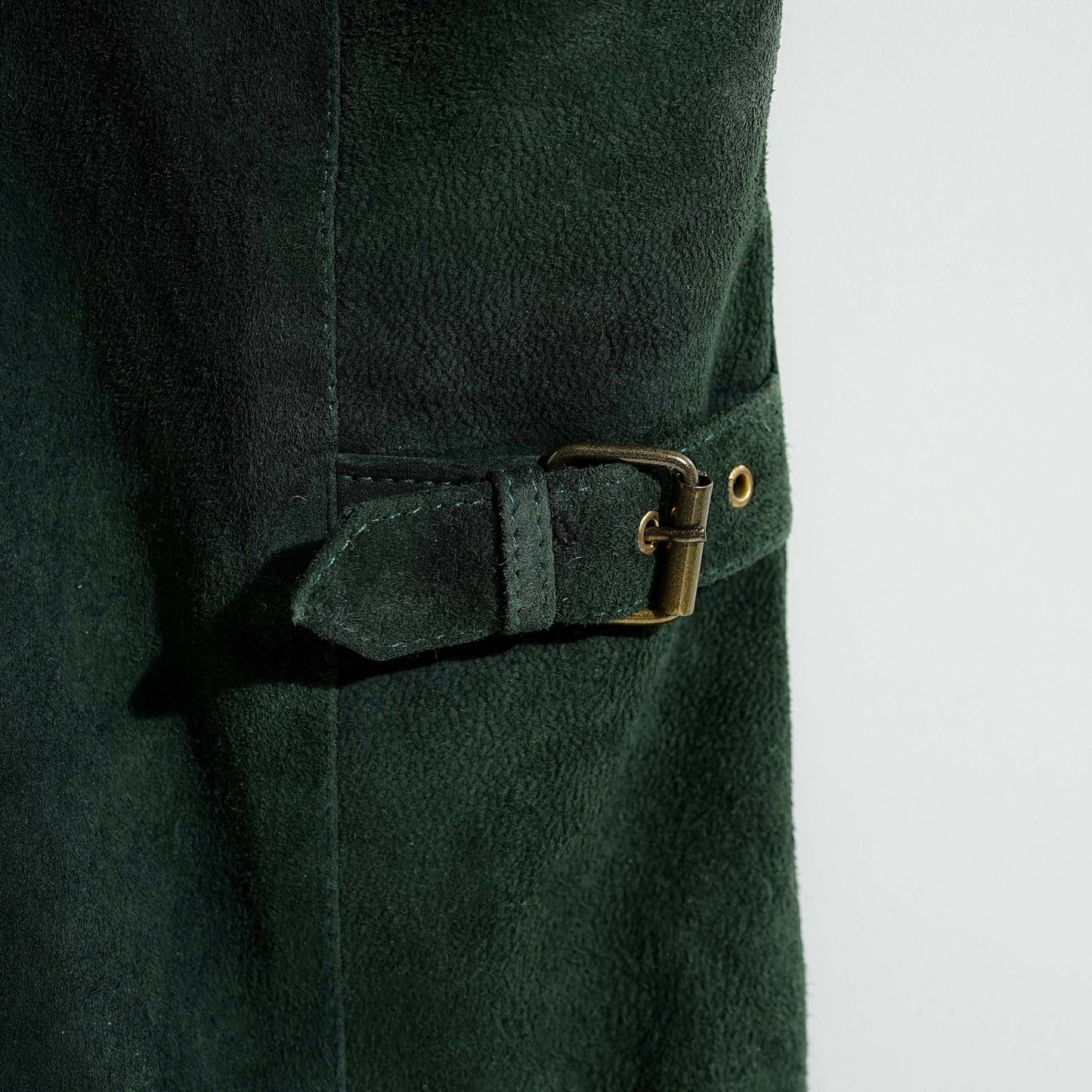 Zipper Suede Leather Waistcoat for Men – Premium Look | Snug