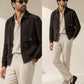 Brown Suede Leather Jacket