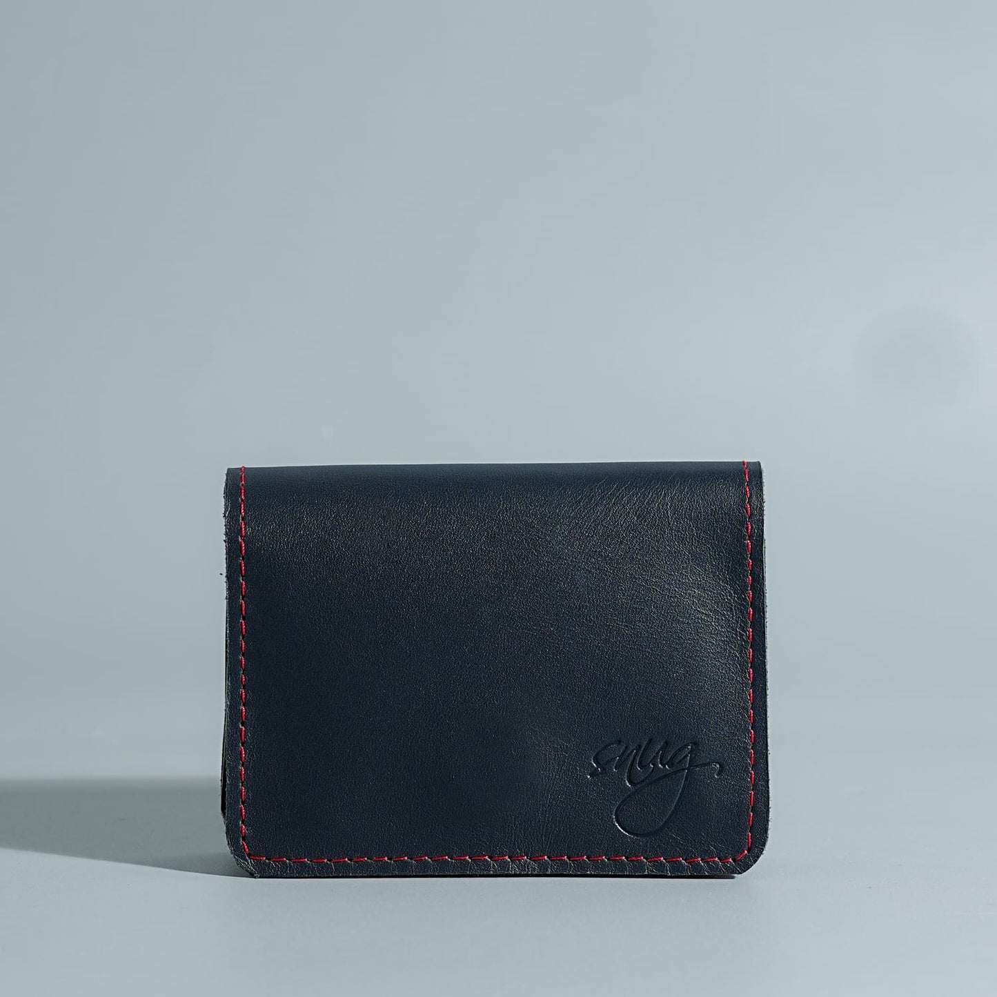 Smart Mid Night Blue Cow Leather Wallet