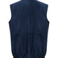 Snug Logo Suede Leather waistcoat