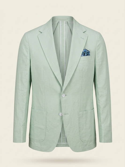 Sage Green Unconstructed Blazer