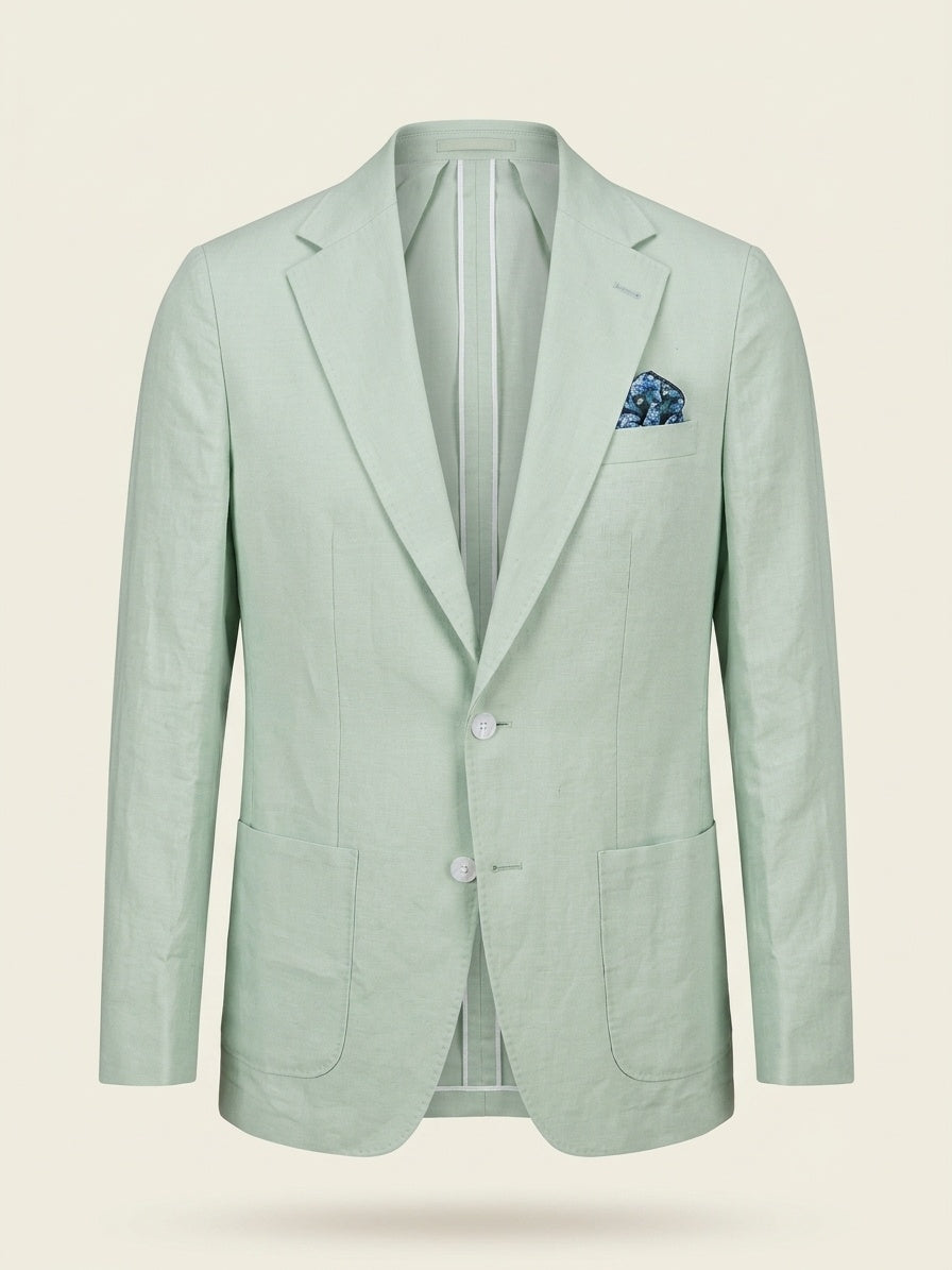 Sage Green Unconstructed Blazer