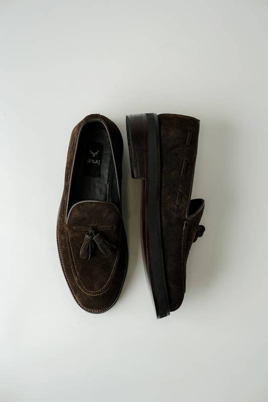 Suede Loafers