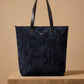 Unisex Suede Leather Tote Bag