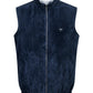 Snug Logo Suede Leather waistcoat