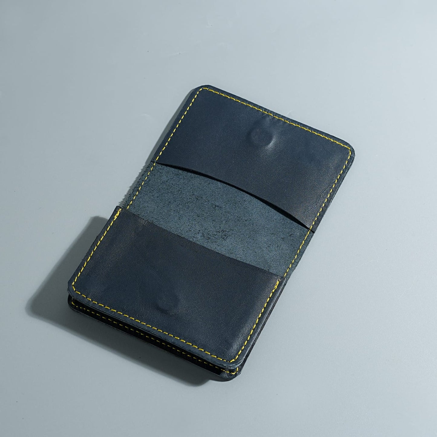 Smart Mid Night Blue Cow Leather Wallet