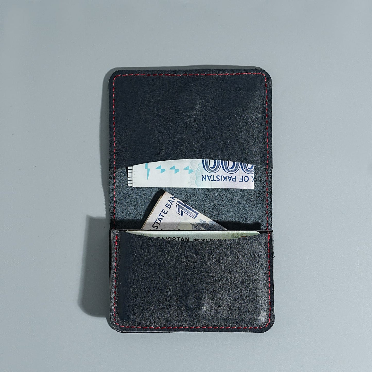 Smart Mid Night Blue Cow Leather Wallet