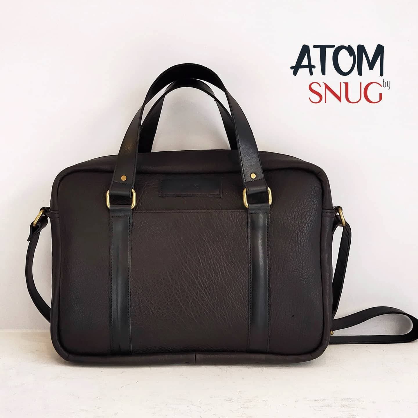 Atom Cow Leather Bag