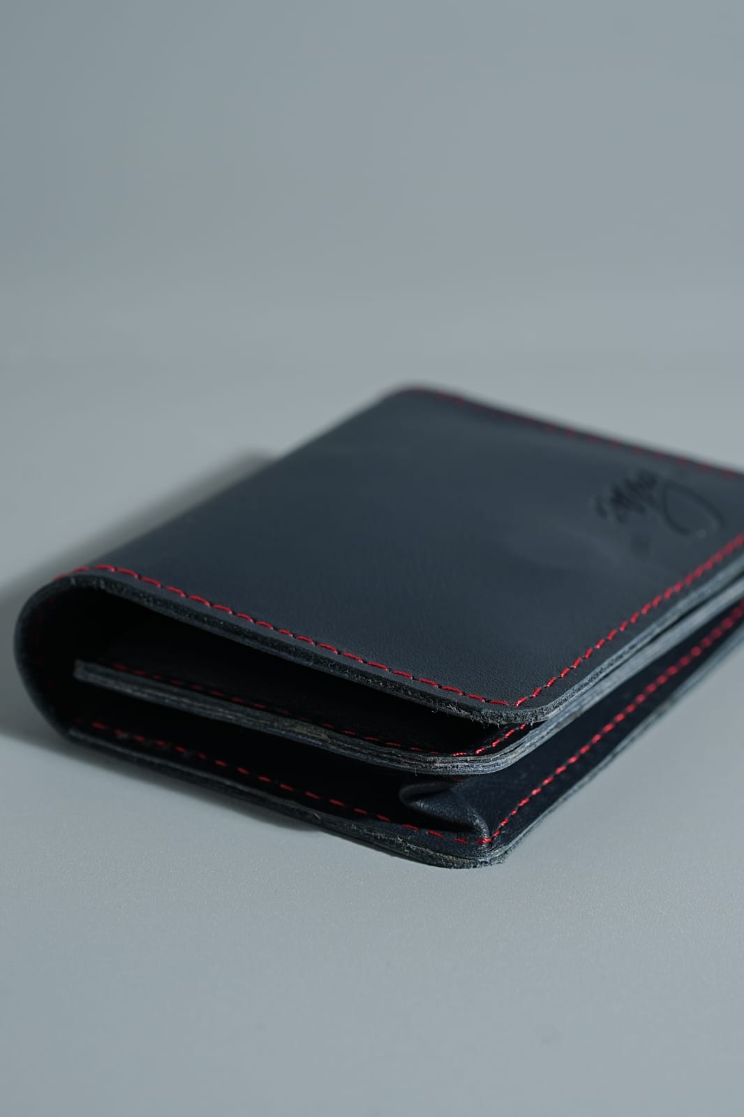 Smart Mid Night Blue Cow Leather Wallet